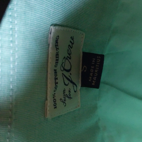 J Crew Light Green Dress Shirt - Picture 5 of 7